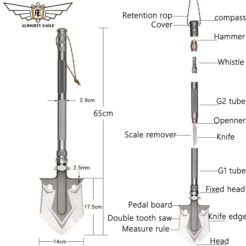 Multifunctional Shovel